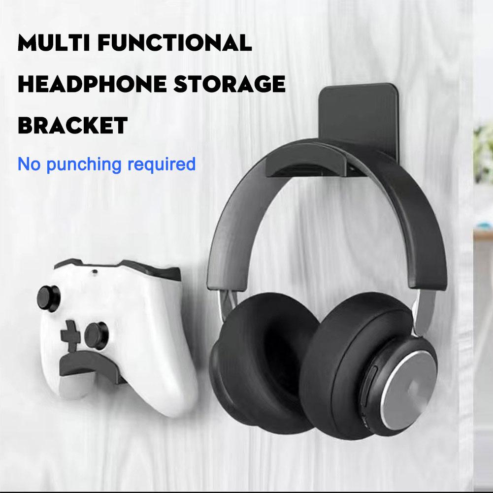 2Pcs 범용 플라스틱 벽걸이 형 헤드폰 스탠드 게임  - Headphone Stand Desk 리뷰 및 가격
